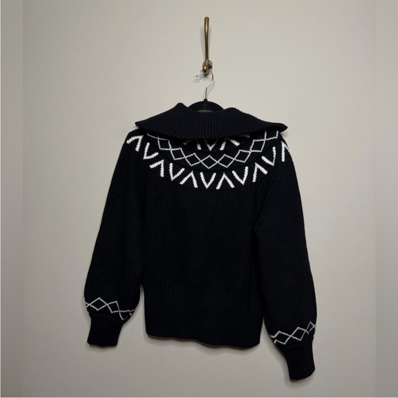 Varley Sigrid Fairisle Half Zip Sweater - Picture 8 of 8